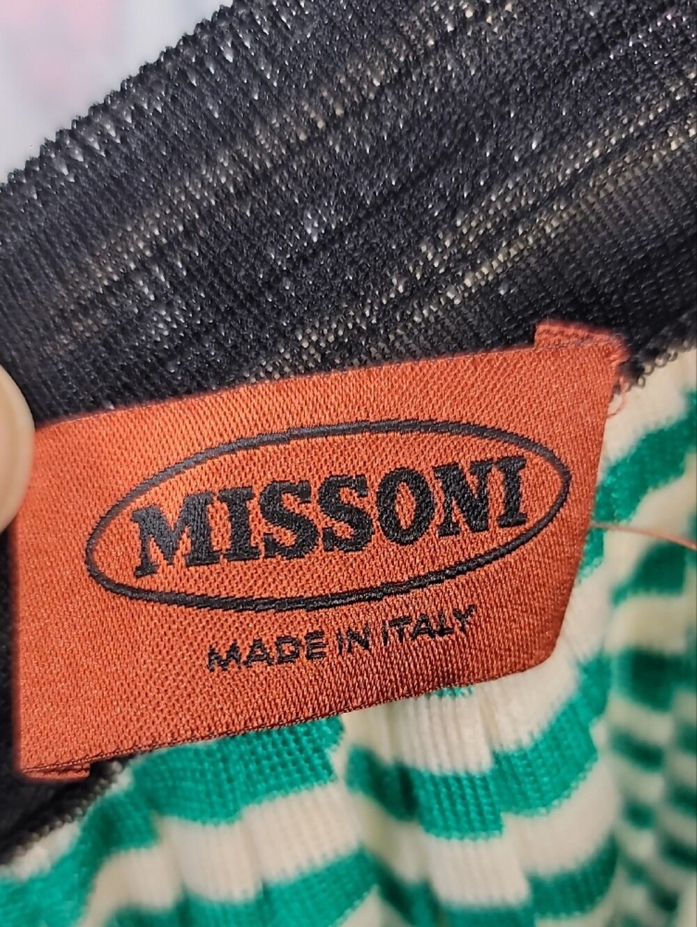 Missoni Purple & Green Skirt Size Small - Picture 6 of 7
